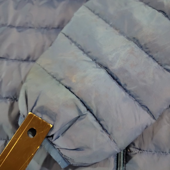 Patagonia Goose Down Sweater Jacket Youth XL 14 Boys Grey Full Zip Puffer Coat - Picture 13 of 14